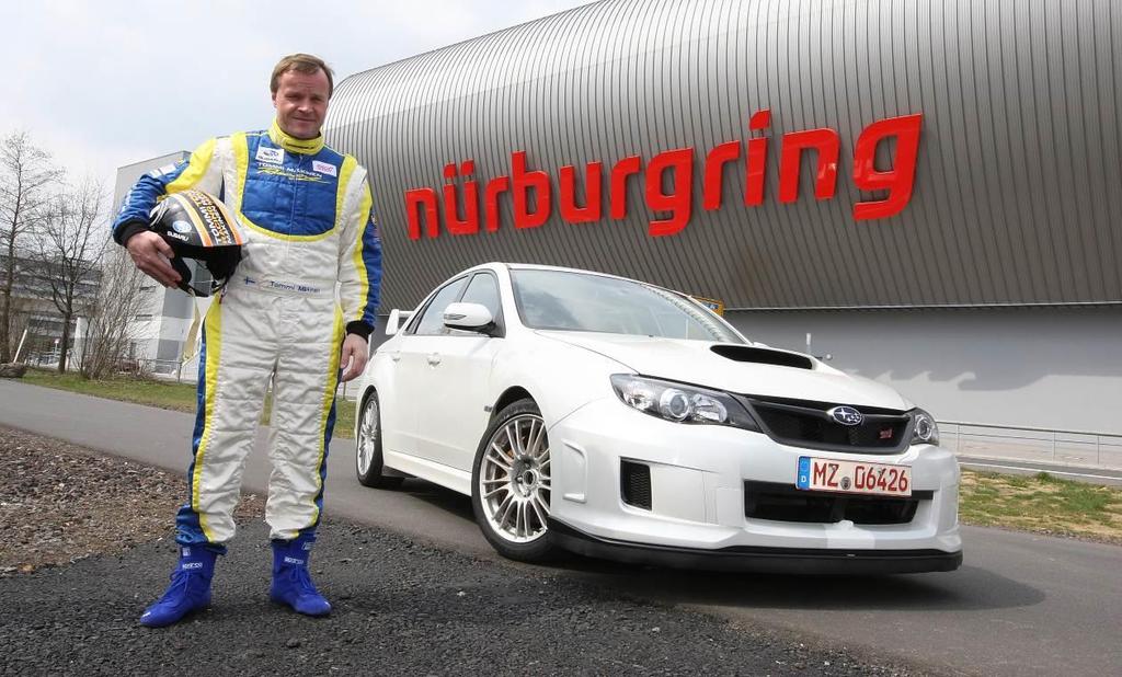 MY2011 Snabbaste sedan runt Ringen Åter en ny generation och från och med nu går det att köpa en WRX STI (noterbart att Subaru valde att ta bort Impreza som modellnamn detta år) som 4-dörrars sedan