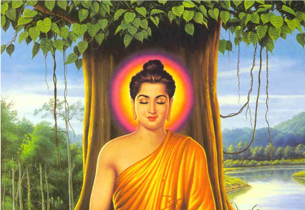 Buddhismen Siddharta Gautama, som kallas Buddha, talade istället om medelvägen.