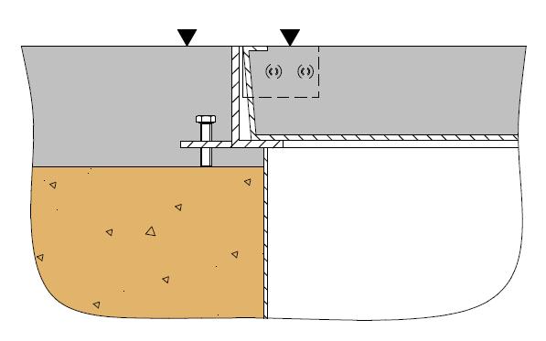 Bruksanvisning för Campetto 4 markuttagscentral Montering och installation 2.3 Installation Bultar som är lösa (t.ex. genom transport eller installation) bör skruvas åt.