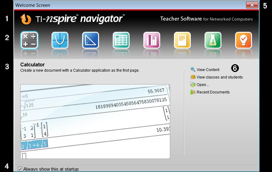 Komma igång med TI-Nspire Navigator Teacher Software The TI-Nspire Navigator NC-systemet är ett hanteringssystem för klassrum som möjliggör anslutning mellan lärares och elevers datorer genom en