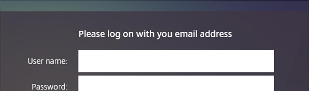 3. Logga in utanför kontoret med Google Authenticator (token)