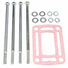 268 Kylsystem / Cooling system Monteringsats för avgaskrök / Installation kit for exhaust bend Packningar för avgaskrök / Gasket for exhaust bend 4.3, V6. 5.0, 5.7, V8 4.3GXiE-M, 4,3GXi-P, 4.