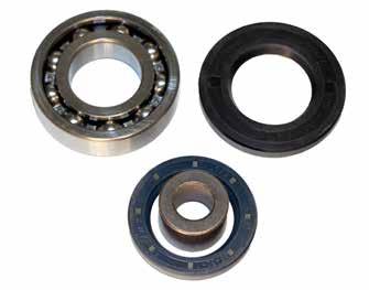 42 Motordelar / Engine parts Reperationsats för svänghjulskåpa / Repair kits for flywheel casing Motor typ AQ-drev