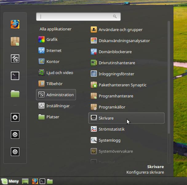 Introduktion till skrivbordet Hur datorns skrivbord skall se ut är ju till stor del en fråga om tycke och smak. I Linux har man stora möjligheter att själv påverka utseende och funktion.