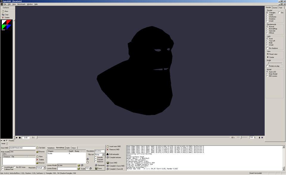 Filerna sparas i XME-formatet, vilket är ett format för modeller som är specifikt för Ogier.