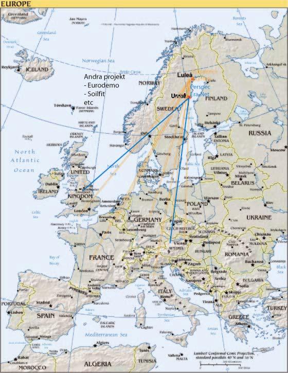 MCN IO - Bakgrund Utveckling inom EU mot ökad fokus på skydd och åtgärder mot mark och vattenföroreningar - Vattendirektiv - Markdirektiv Nystartade projekt som följd av tidigare MCN Fokus i Sverige