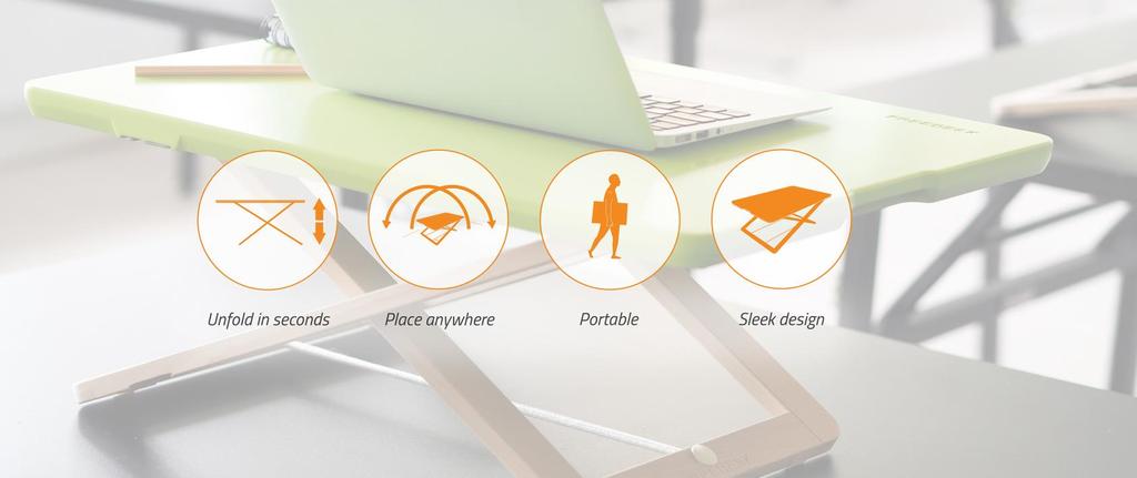 Freedesk utmanar alla till en mer aktiv och hälsosam vardag Freedesk gör detta genom att förse marknaden med innovativa, smarta och flexibla lösningar som alla kan använda, varje dag.