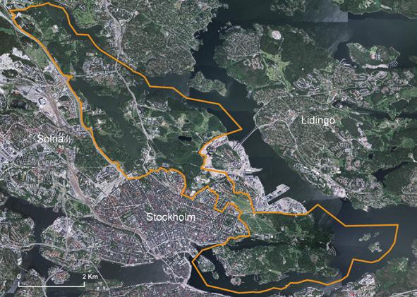 Markanvändningen i Sverige Nationalparkerna är stora till ytan Nationalparkerna upptar en stor yta i förhållande till sitt antal. Framförallt i fjällvärlden består de av mycket stora ytor.