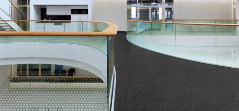 Clariant innovation Center CIC, Frankfurt, Tyskland norament Klassikern bland gummigolven övertygar med hållbar kvalitet och förstklassig funktionalitet.