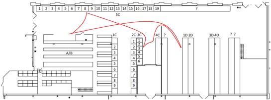 Figur 30: Spaghetti-diagram 19 Figur 31: Spaghetti-diagram 20