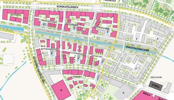 Tekniska verken är företaget som ligger bakom infrakulvert-tekniken och Vallastaden är det område där den är installerad.