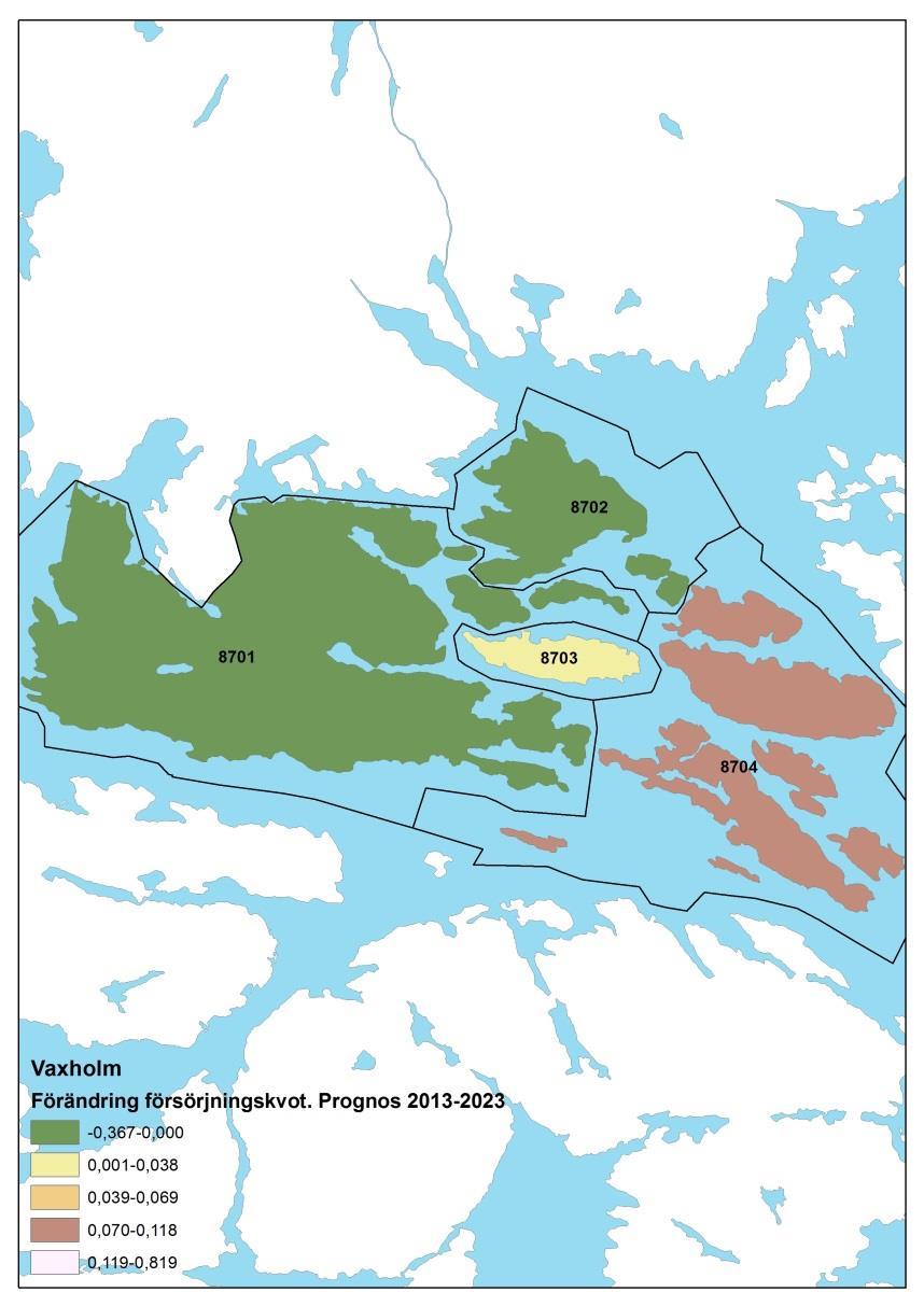 56 (66) VAXHOLM PL-8701 Bogesundslandet PL-8702 Resarö PL-8703 Vaxön PL-8704