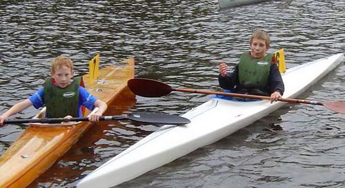 Västgöta Cup i Lidköping 2005 Veterancupen vinns av Ove E med Jan Ö som femma bland 140 deltagare. Damgruppen en nyhet i klubben får 16 mognare flickor att paddla kanot.
