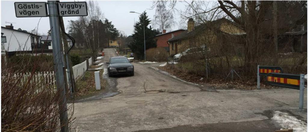 Personalparkeringen på Järnvägsallén får