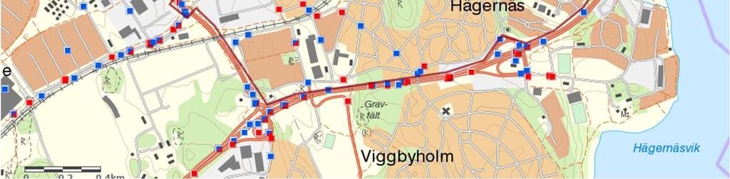 Singelolyckor fotgängare, cykel och moped är inte medtaget i redovisningen i figurerna nedan.