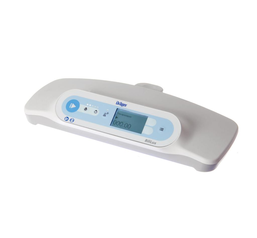 BiliLux LED Fototerapilampa D-12195-2016 BiliLux är ett kompakt och lätt LED-lampsystem för fototerapi för behandling av neonatal gulsot.
