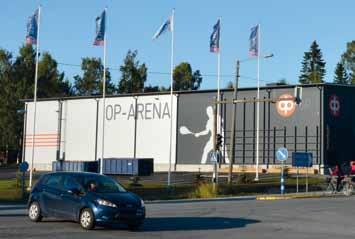 utveckling En välbehövlig idrottshall Korsholms skolcentrum i Smedsby fortsätter att växa.
