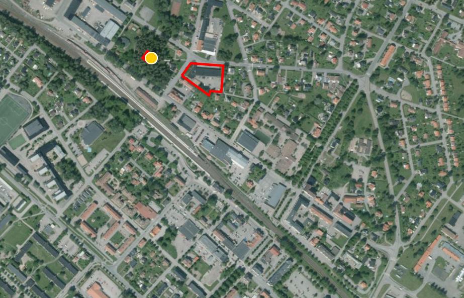 Alternativ 5: Tierp 61:1 Brandstationen Sveavägen 21 Ägare: Tierps kommun På fastigheten Tierp 61:1 ligger Tierps brandstation.