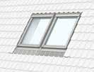VELUX rekommenderar att takfönstrens glasyta ska motsvara 10-20% av