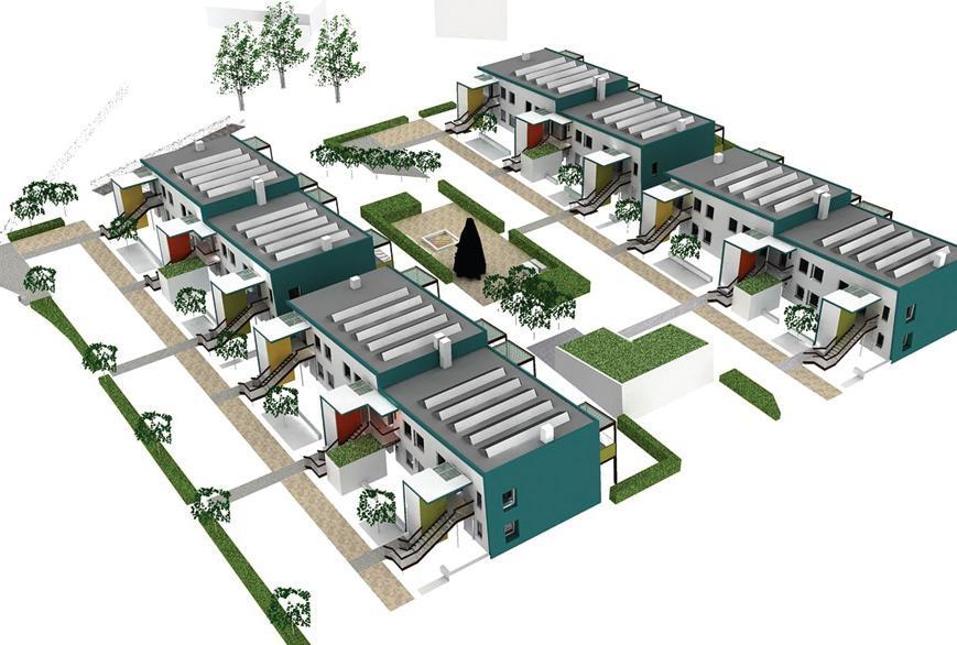 2.4.1 Höjdenvändan Referensobjektet är bostadsområdet Höjdenvändan i Lerum. Området är under byggnation och väntas stå klart till hösten 2011.