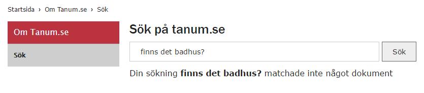 5. Utvecklingsförslag I detta kapitel presenterar jag några utvecklingsförslag för både sökfunktionen och menyn.