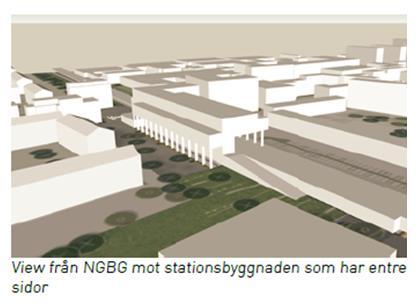 Fördelarna är att stationsläget utnyttjas ännu mer för olika funktioner, fler människor befolkar