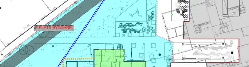 I högstadiebyggnaden (Hhuset) kommer följande att hända : Dörrarna in till klassrum 113, 212 och 213 (se bild nedan) kommer att bli utrymningsvägar.