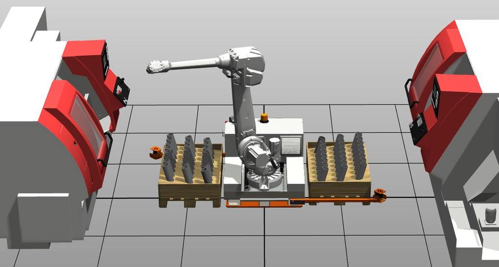 Examensarbete: Förbättring av tillverkningsprocessen för hydraulcylindrar hos Edvins Larssons Mekaniska AB, en automationsförstudie Bild 4.11. Lösningsförslag förstorad I bild 4.7.