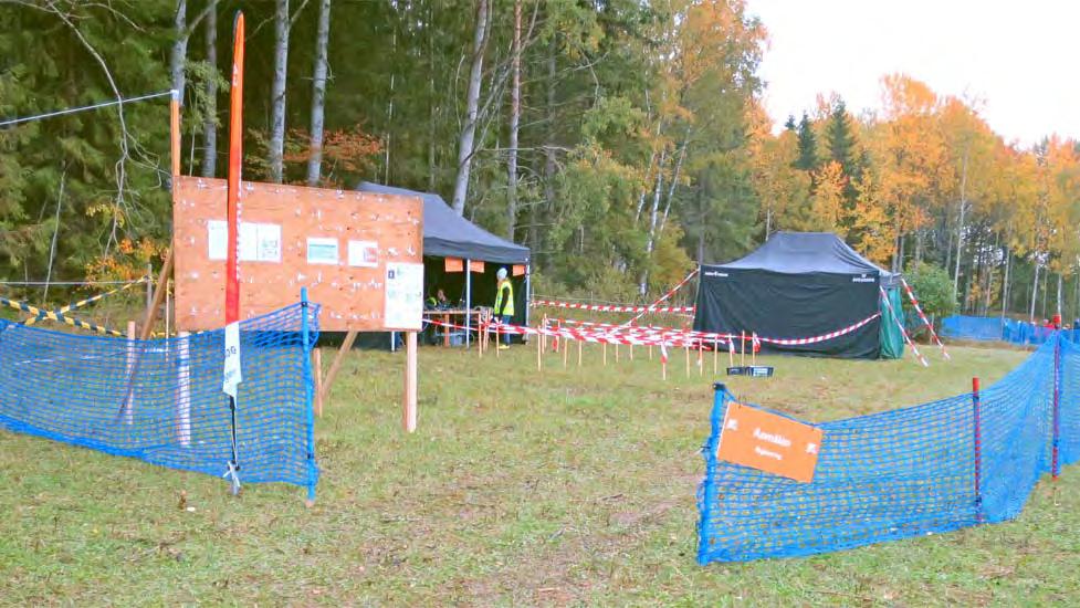 Omstarten samlade många löpare Motionsorientering - MOL Jag jobbade med MOL och tror att den största utmaningen för oss var att start och mål låg så långt