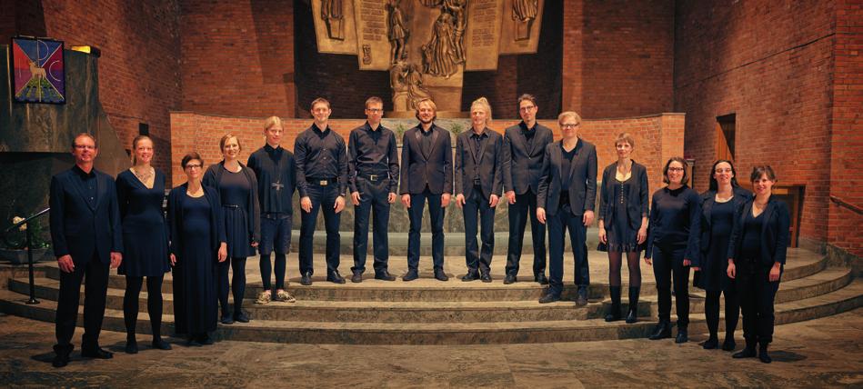 Johannebergs vokalensemble Sofia Sandén sångsolist Jenny Gustafsson och Erika Risinger fiol Henrik Alinder orgel Jan K Delemark dirigent Mattias Sundkvist präst Ingår i Nordiska Kyrkomusiksymposiet