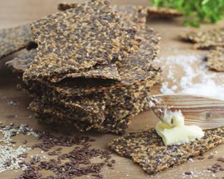 15 Recept Ströbröd/Risgröt 3 dl Ströbröd OLDA 0,5 dl linfrö 0,5 dl sesamfrö 0,75 dl solroskärnor 0,25 dl pumpakärnor 0,25 dl olivolja 2,5 dl kokande vatten ev flingsalt att strö över Tips!