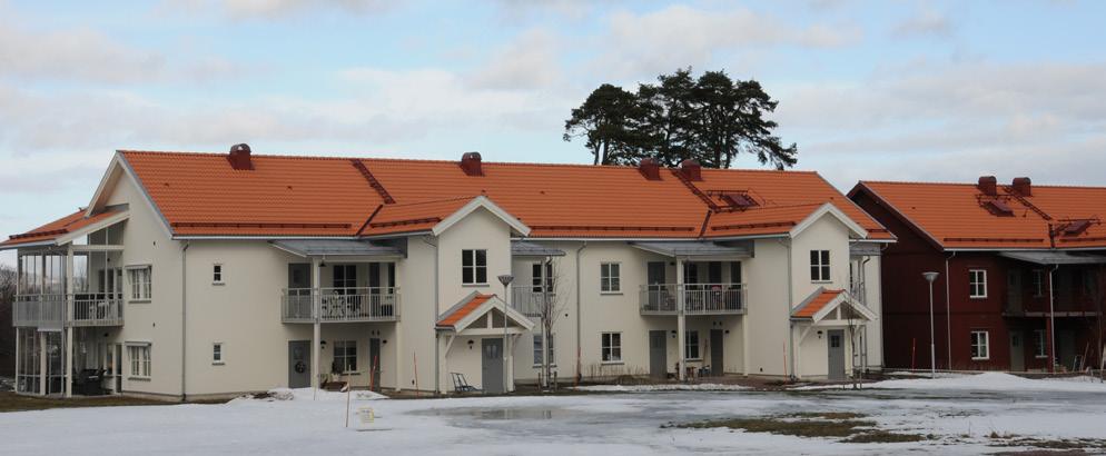 Bostadsrätterna vid Rosens lada är alla anslutna till fjärrvärmenätet. Fjärrvärme kostar inte flis Under 2016 levererade Dala Energi varmvatten och uppvärmning till 487 kunder i Leksand och Insjön.