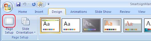 Design i PowerPoint Öppna presentationen i PowerPoint.