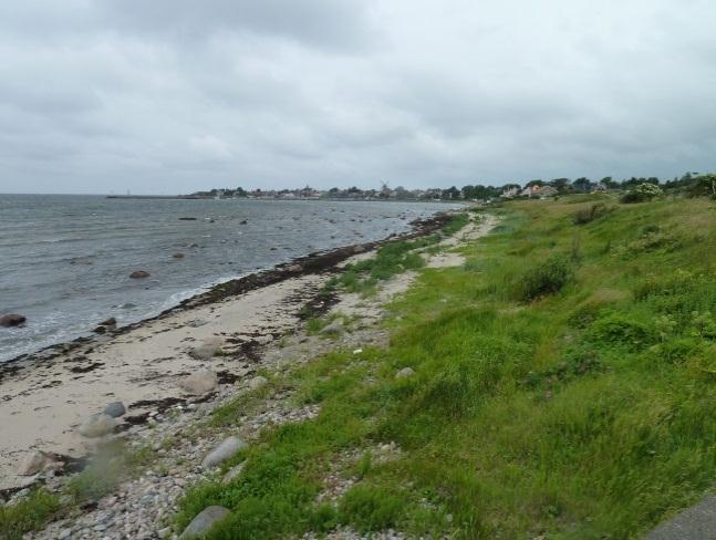 2.5 Fältbesök med kustinspektion 26 juni 2013 Den 26 juni 2013 gjordes ett fältbesök med inspektion av erosionsutsatta områden längs kusten.
