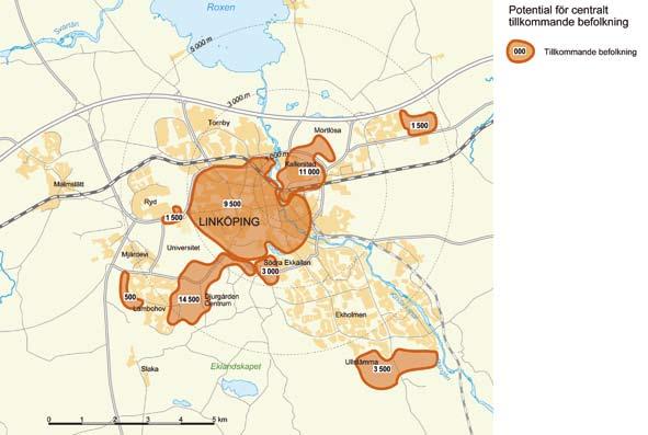 4. LÅNGSIKTIGT HÅLLBAR ORTSTRUKTUR Linköping. Norrköping.