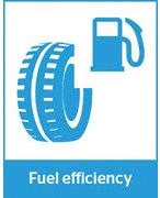 Ju större rullmotstånd desto hårdare måste motorn arbeta, den använder därför mer bränsle och avger större utsläpp.