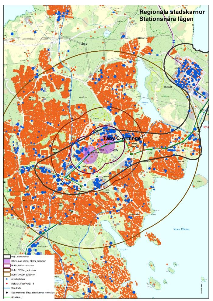 Klimatsmarta och attraktiva transportnoder KTH drev projektet 2013-2015 med Borås, Lund, Uppsala mfl Mål: förbättra kunskap om relationen mellan stationer och deras urbana omgivning för att uppnå en