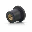 WellNut Standardfläns Idealisk för allmänna användningsändamål, där dämpning av vibrationer och stötar krävs M3 M4 M5 M6 M8 11,1 0,4-4,0 WNPA-0311-E632 8,0 11,5 1,6 8,0 62776 7.