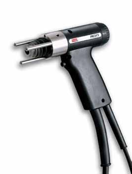 Kontakt Tillbehör Rund nosdel / Trefot Bultdiameter 3-8 mm 2-8 mm Bultlängd 6-40 mm 6-40 mm (upp till 100 mm med specialfot) Svetsmaterial Mjukt Kolstål Mjukt Kolstål Rostfritt stål Rostfritt stål