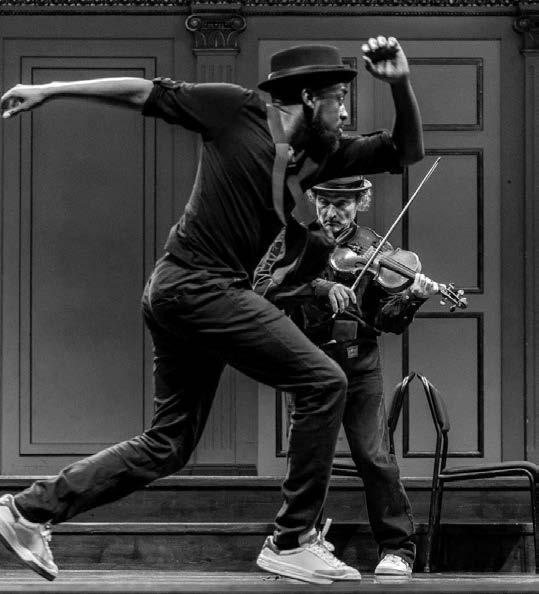 Musik Klassisk musik och streetdance - Skolor - Offentliga arrangörer April Foto: Peter Bothén Violinist & Bachspecialist: Semmy Stahlhammer Dansare & koreograf: Maele Reeflex Sabuni Idé, regi,