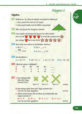 I varje elevbok ingår en DVD som innehåller teorifilmer och färdighetsträning MATEMATIK BASLÄROMEDEL 4 6 Grundbok 4 Grundbok 5 Tal och