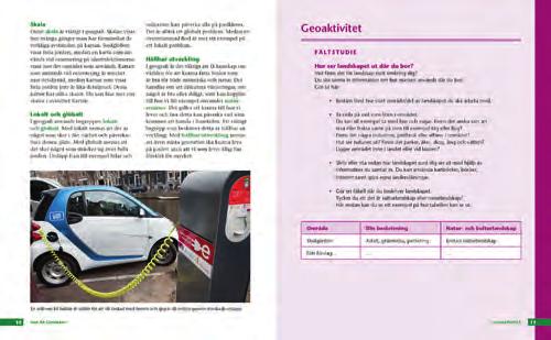 Ett rikt bildmaterial ger inlevelse och bra stöd för inlärningen. NO/SO BASLÄROMEDEL 4 6 Elevboken går utmärkt att använda i kombination med den interaktiva lärarboken.