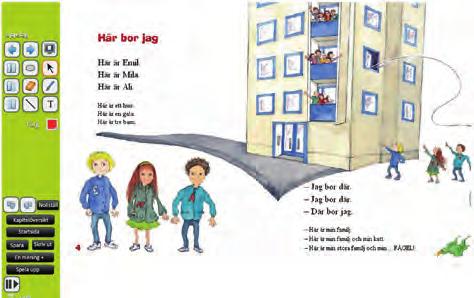 Här finns även en föräldrasida med introduktion till läxorna och allmänna råd om hur man kan arbeta språkutvecklande med sitt barn.