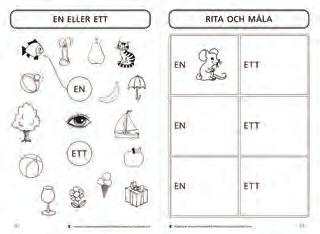 skrivförberedelse och enkla matteövningar Rimma, lyssna efter ljud