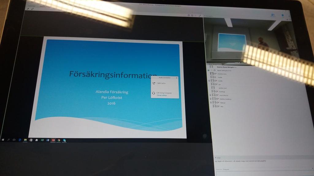 Företagarskolan har erbjudits även på distans, för att