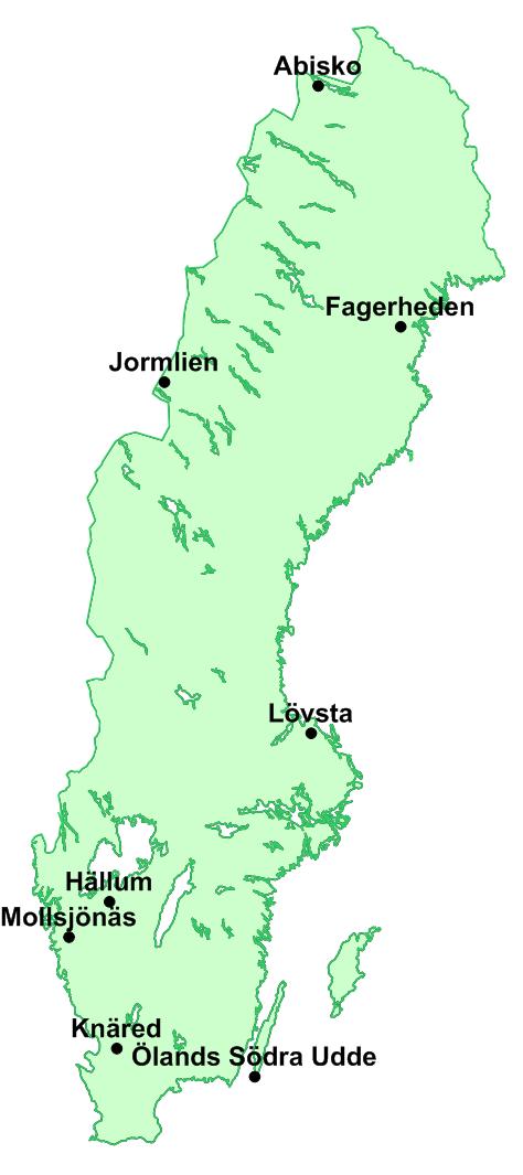 Svar till tävling 1. Svenskt rekord, dygnsnederbörd 198 mm, 1997-07-28, Fagerheden 2. Störst dygnsnederbörd under 2014 134 mm, 2014-08-19, Hällum 3.