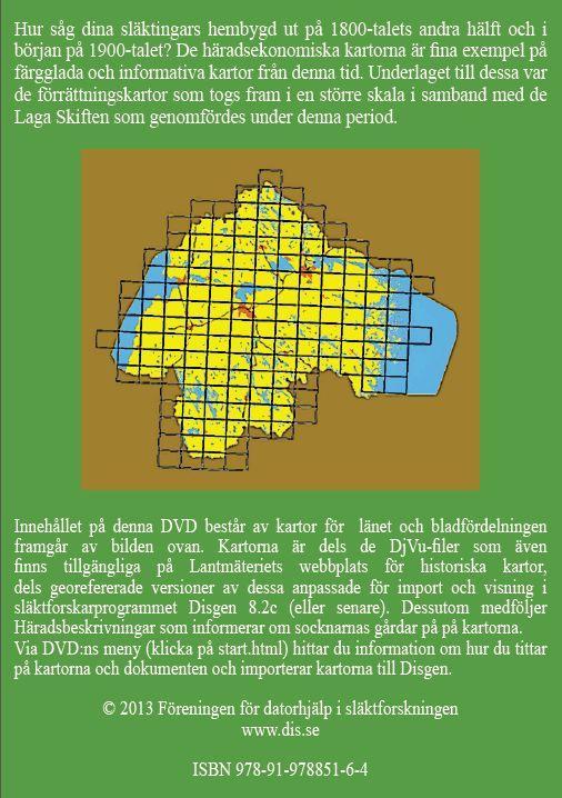 Första resultaten En DVD per län för Östergötland och Västmanland Dialog med klickbara översiktskartor Originalfiler i DjVu Häradsbeskrivningar i DjVu