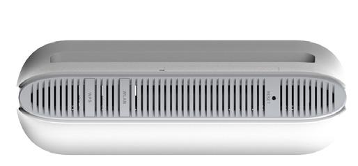 8. 11. 12. 7. 9. 10. Blinkar blått = Snabbt: Batteriet har lite ström. Långsamt: Batteriet laddas. Lyser inte = Inget batteri är isatt. 6. SIG Lyser blått = Panel för signalstyrka.