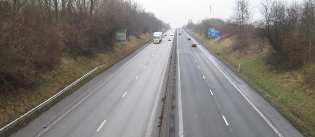 E22 Aktuellt vägavsnitt passerar genom Lund och är cirka 2,3 km långt och sträcker sig från trafikplats Gastelyckan i söder till trafikplats Lund Norra i norr. Vägen har motorvägsstandard.