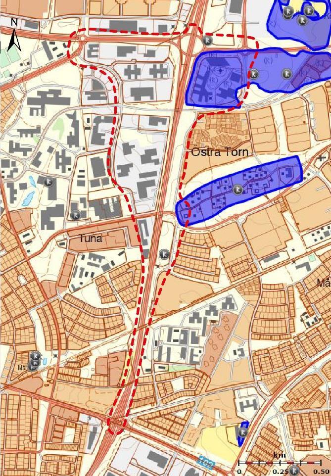 3.4.4. Kulturmiljö Lund är av riksintresse för kulturmiljö vilket grundar sig på den stifts- och universitetsstad som Lund utgör.